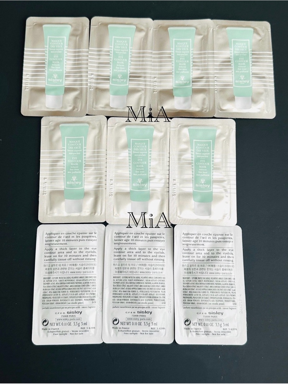 Sisley Paris Eye Contour Mask Sample 10pcs (Value $185) - Picture 2 of 4